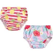 Hudson Baby Infant and Toddler Girl Swim Diapers