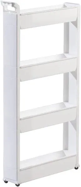 Fox Valley Traders Slim Storage Cart 4 Tier