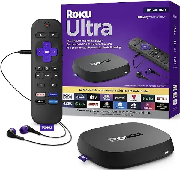 Roku Ultra Streaming Player