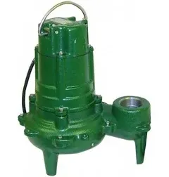 Zoeller BN270 1-HP Cast Iron Sewage Pump Heavy Duty Sewage Pump BN270-F 115 Volt