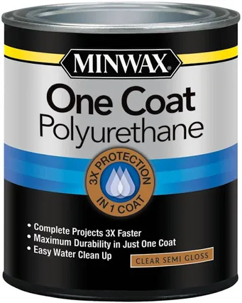 Minwax Clear Gloss One Coat Polyurethane