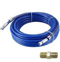 Willbebest 50ft 1/4" Airless Paint Spray Hose Sprayer Light