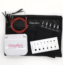 ChiaoGoo TWIST 4 inch (10 cm) Mini Interchangeable Knitting Set (US 000 - 1.5)