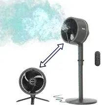 Shark - FlexBreeze Outdoor &amp; Indoor Fan with InstaCool Misting Attachment