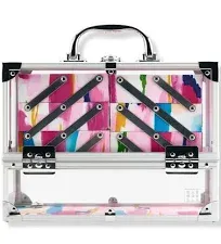 Caboodles Watercolor Neat Freak Cosmetic Train Case