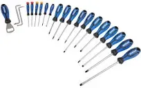 Kobalt 20-Piece Magnetic Screwdriver Set with Plastic Handles