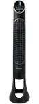 Honeywell QuietSet 8-Speed Whole-Room Tower Fan, 10W x 40H, Black (HWLHYF290B)