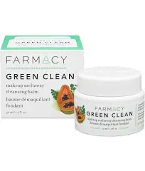 3/$50 💫 Farmacy Mini Green Clean Makeup Meltaway Cleansing Balm 1.7oz