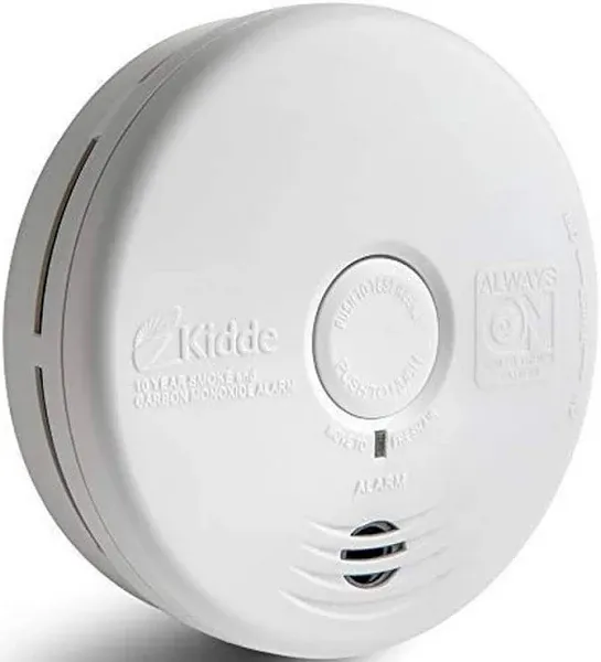 Kidde Smoke & Carbon Monoxide Detector Combo, 10-Year, Replacement Alert. 6 Pack