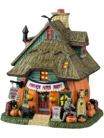 Lemax Spooky Town Halloween Village LED Pumpkin Patch Party #45211 Open Box