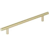 10 Pack Amerock Bar Pulls 7 in 178 mm C to C Golden Champagne Cabinet Pulls