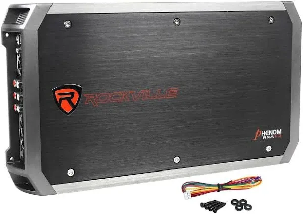 Rockville RXA-F2 2400 Watt Peak / 600w RMS 4 Channel Amplifier Car Audio