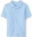 The Children's Place Boys' Uniform Pique Polo, Brook, XXL (16), Boy's, Size: 2XL