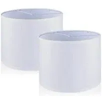 Lamp Shades Set of 2 Drum Lampshade for Table Lamp Floor Lamps,13x13x10<wbr/>&#034; Larg...