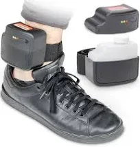 GoPong Ankle Monitor Flask (5 oz) - Hidden Alcohol Flask - Funny Liquor Gift for House Arrest Bracelet Prop