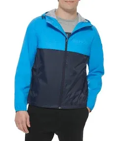 Tommy Hilfiger Men's Simple Hooded Rain Jacket