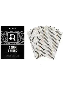 Recovery Derm Shield Tattoo Aftercare Bandage - Transparent Waterproof Adhesi...