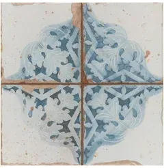 Affinity Tile Artisan Azul Decor Floor and Wall Tile