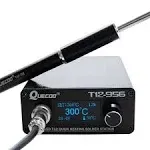 T12-956 OLED Digital Soldering Station with T12 Electronic Soldering Iron Tip and US Power Plug (with K Tip)