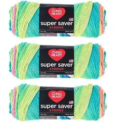 Red Heart Bulk Buy Super Saver Yarn 3-Pack