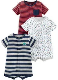 Simple Joys by Carter's Baby 3-Pack Snap-up Rompers