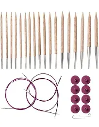 Options Sunstruck Wood Interchangeable Needle Set