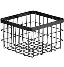 G.E.T. WB-664-MG Square Metal Storage Wire Basket