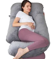 Pregnancy Pillow,Cooling U Shaped Full Body Pillow for Sleeping,Mater<wbr/>nity Pillow