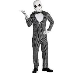 Adult Jack Skellington Plus Size Deluxe Costume - Disney The Nightmare Before Christmas