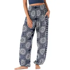 Lotus & Luna Lahu Tribal Print Yoga Pants