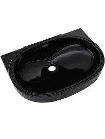 TOTO Augusta Vitreous China Oval Undermount Bathroom Sink with Overflow