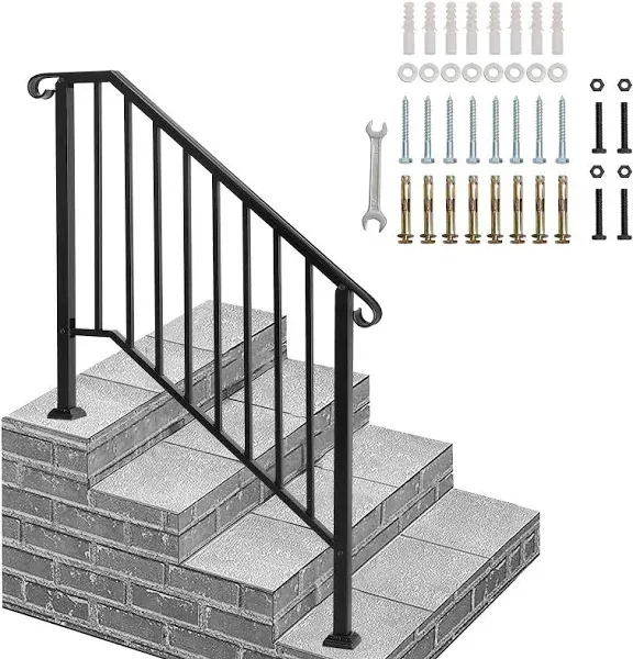 Karl Home Transitional Handrail Stair Railing