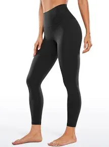 CRZ YOGA Womens Butterluxe High Waisted Yoga Leggings 25&#034; / 28&#034; Medium, Black 