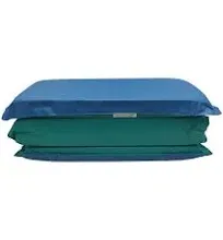 New Kindermat  2 inch Thick, 4-Section Rest Mat, 2&#034; x 19&#034; x 44&#034;