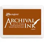 Ranger Archival Ink Jumbo Ink Pad #3 - Sepia