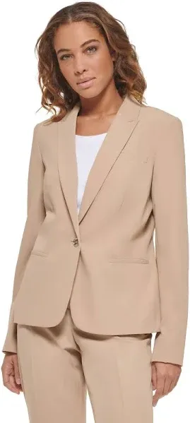 Tommy Hilfiger Women's Blazer with elbow patches