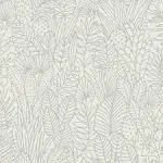 RoomMates Tropical Leaves Sketch Peel & Stick Wallpaper