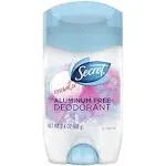 Secret Aluminum Free Deodorant for Women