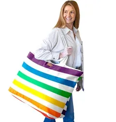 Fit & Fresh Women's All The Things Stripe Bag