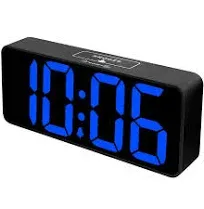 Dreamsky Large Digital Alarm Clock Big Numbers for Seniors &amp; Visually Impaired, 