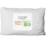 Coop Home Goods Original Toddler Adjustable Pillow, Soft, Breathable & Washable Mini Bed Pillows For Kids With Premium Memory Foam For Neck, Knee &