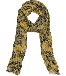 Patricia Nash Women's Vintage European Map Print Scarf