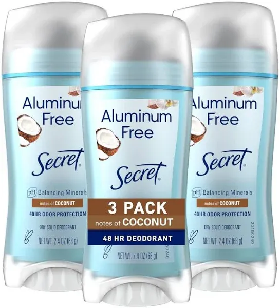 Secret Aluminum Free Deodorant for Women