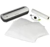 FoodSaver Space-Saving Vacuum Sealer with Bags and Roll