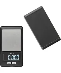 High-Precision Digital Portioning Scale with Cover, 16OZ/500G, Black