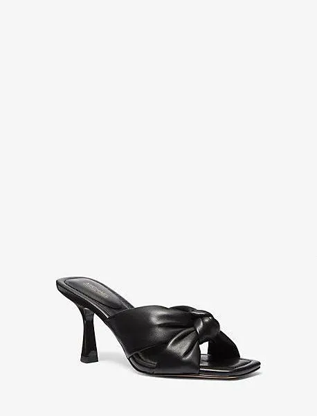 Michael Kors Women's Elena Knotted Leather Sandals