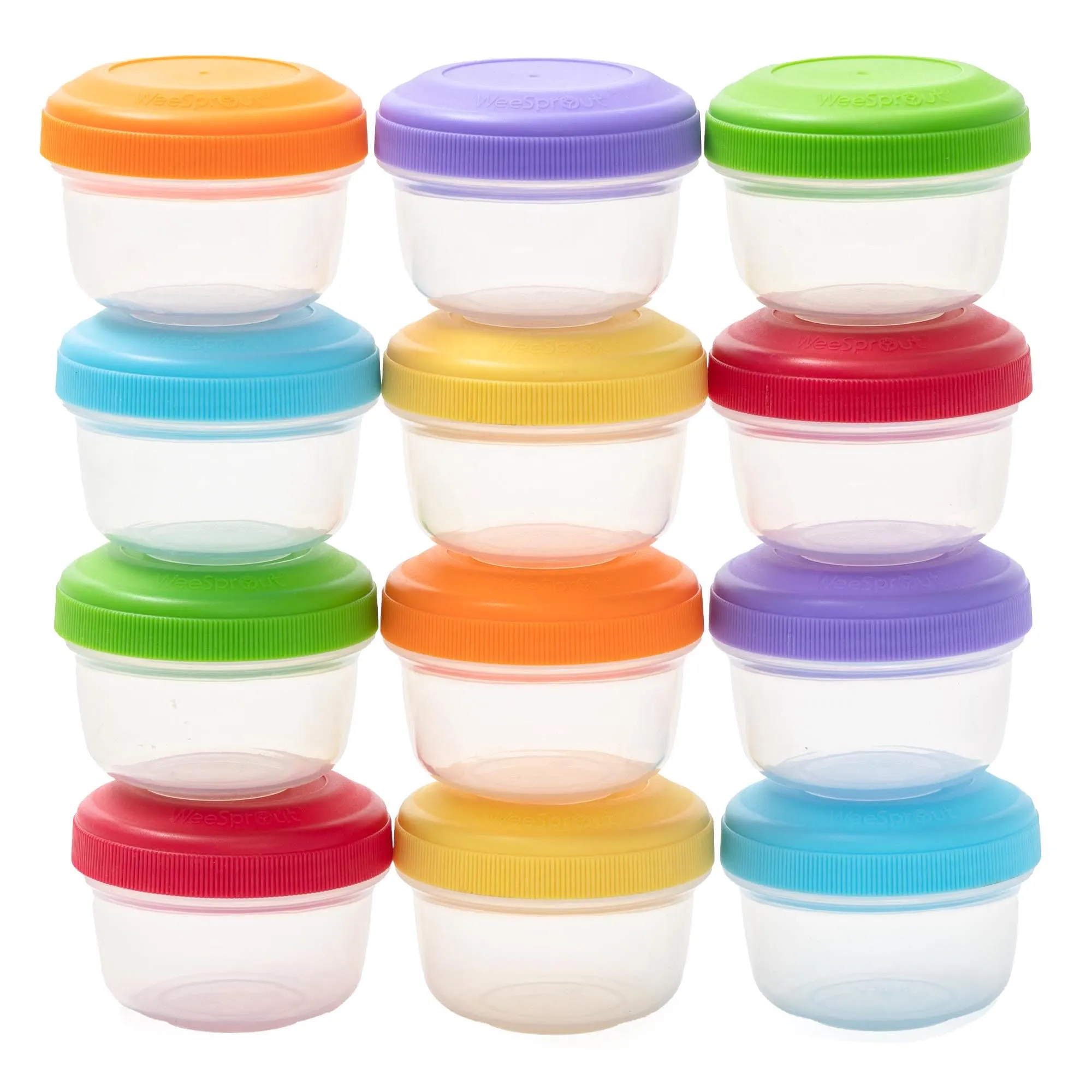 WeeSprout Baby Food Storage Containers Set of 12