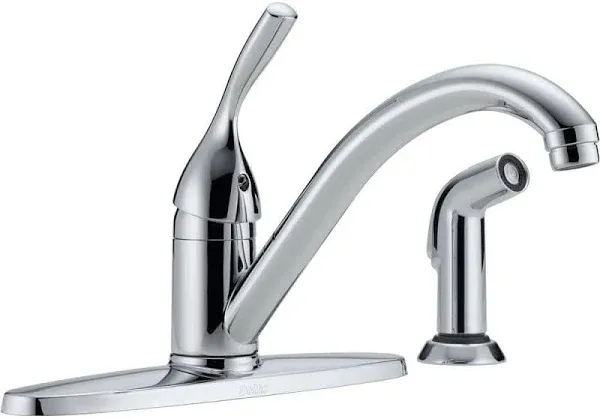 Classic Series Single Lever Kitchen Faucet, Chrome