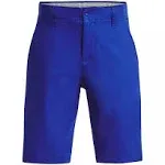 "Under Armour Kids' Showdown Shorts in Royal /Mod Gray /Royal"