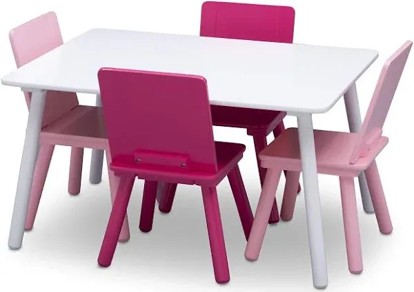 Delta Children Kids Table and 4 Chair Set